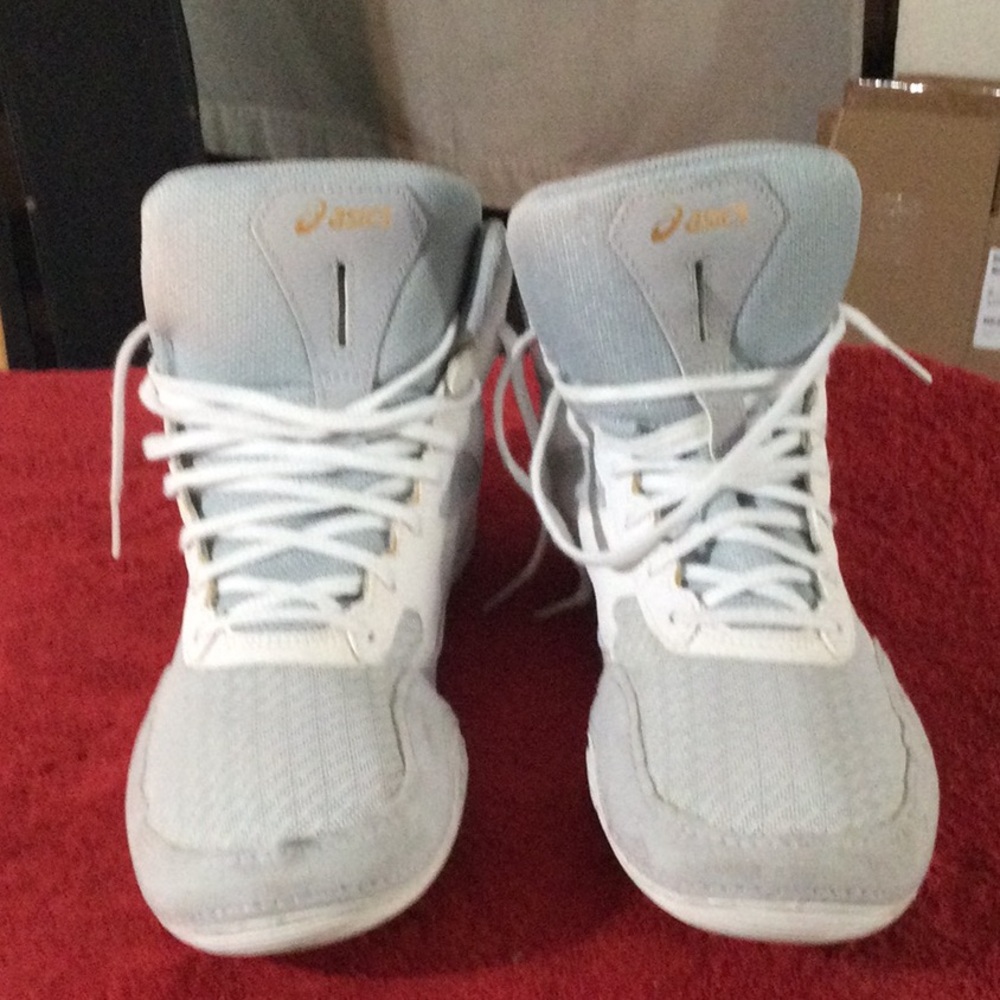 ASICS Light Gray High-Top Sneakers